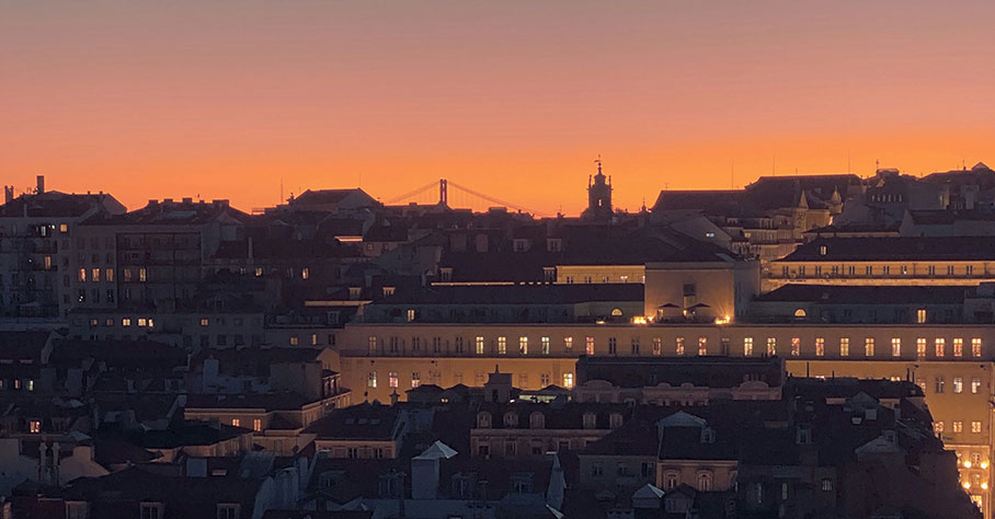 Sunset in Portugal