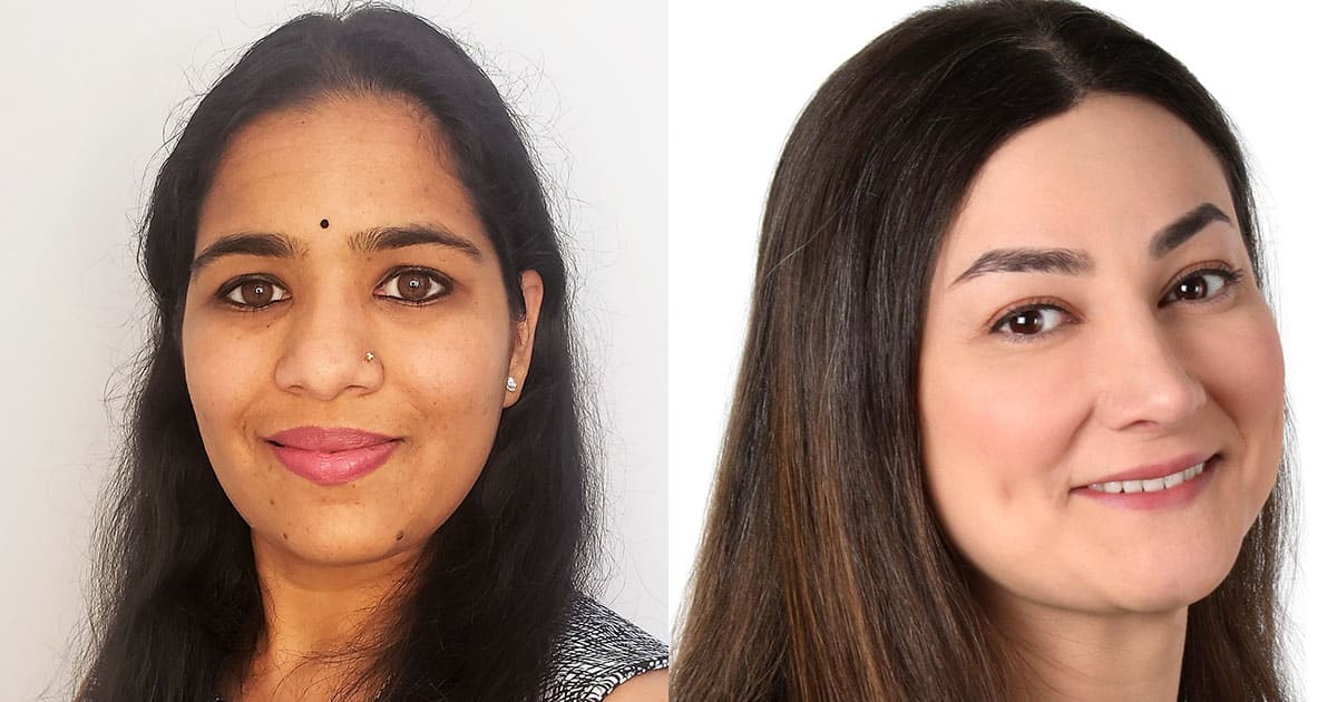 Srinidhi Tuppal and Ava Colocho
