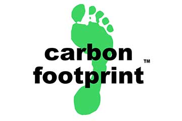 Carbon footprint logo