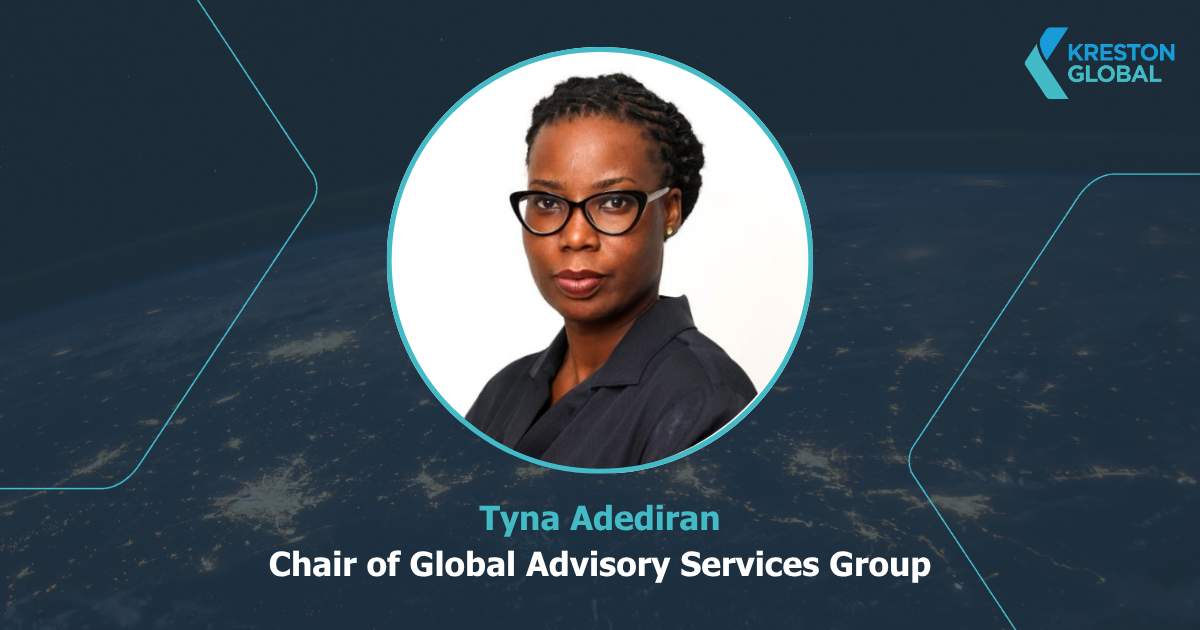 Kreston Global appoints Tyna Adediran as Chair of Global Advisory Services Group